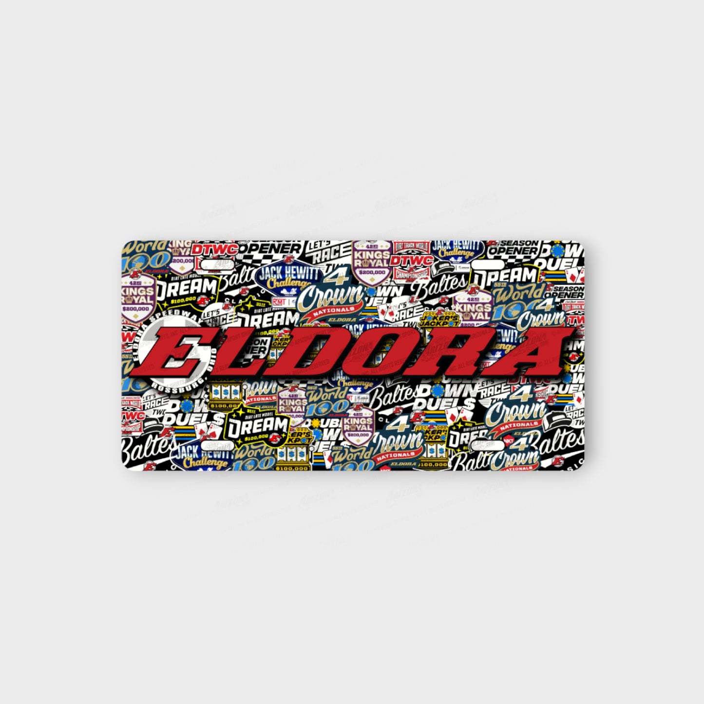 License Plate - Event Logos