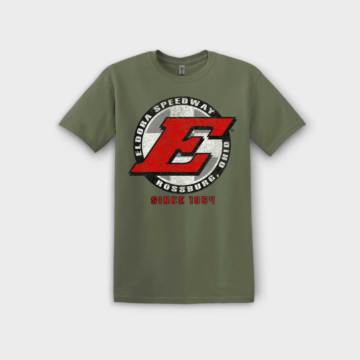 Distressed Logo Tee