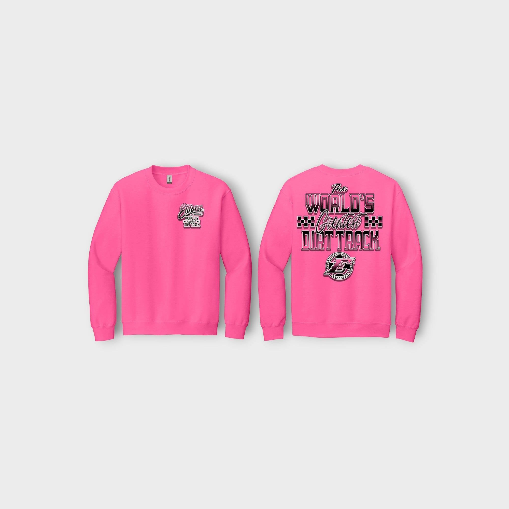 World's Greatest Dirt Track Crewneck Sweatshirt – Eldora Speedway