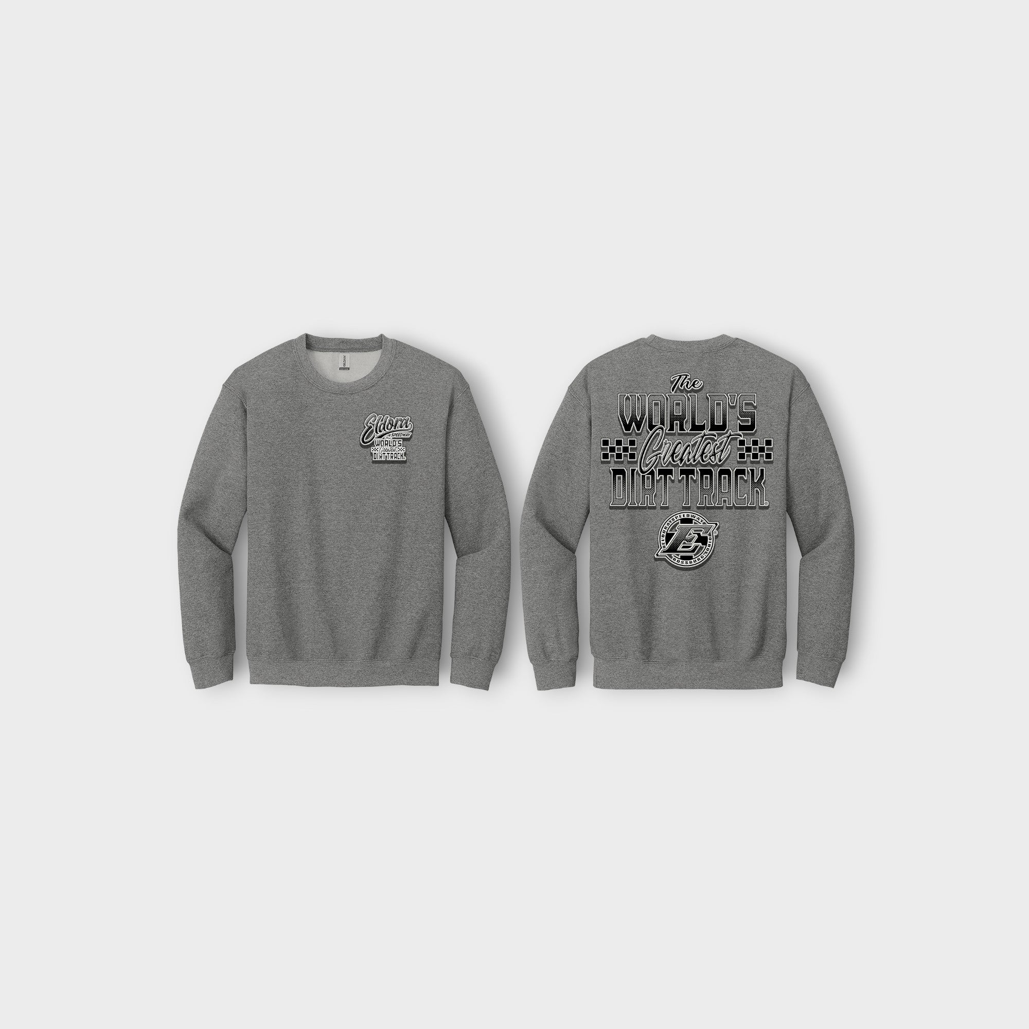 World's Greatest Dirt Track Crewneck Sweatshirt – Eldora Speedway