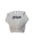 Embossed Puff Print Crewneck