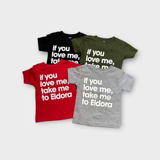 If You Love Me - Toddler Tees
