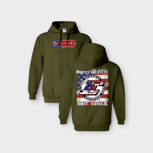 Stars and Stripes Patriotic Hoodie