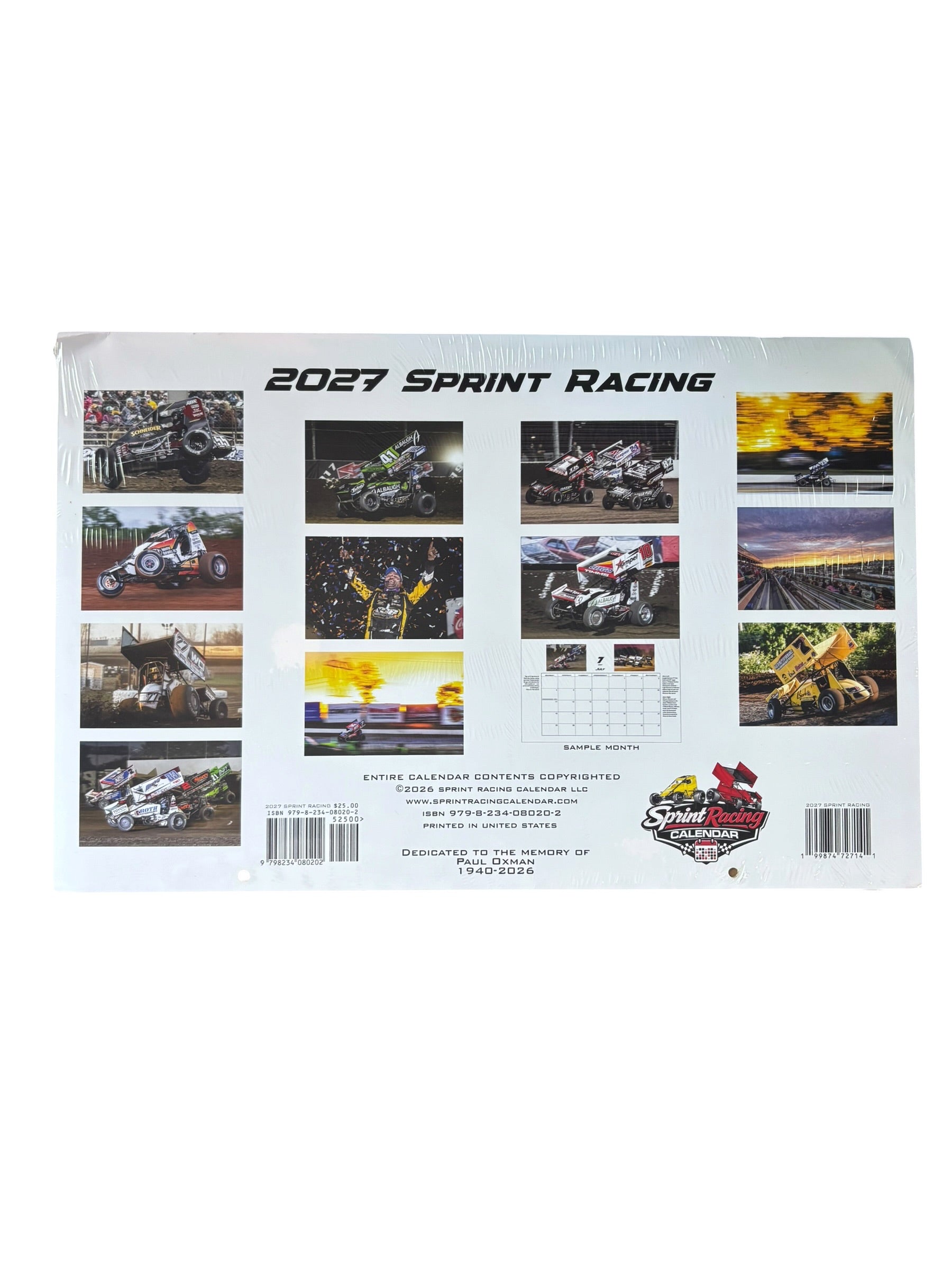 2027 Sprint Racing Calendar